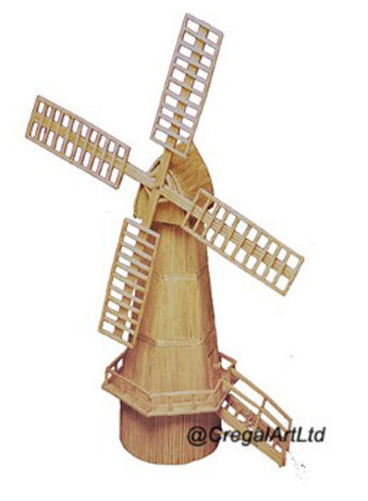 Match Craft: Dutch Windmill Kit